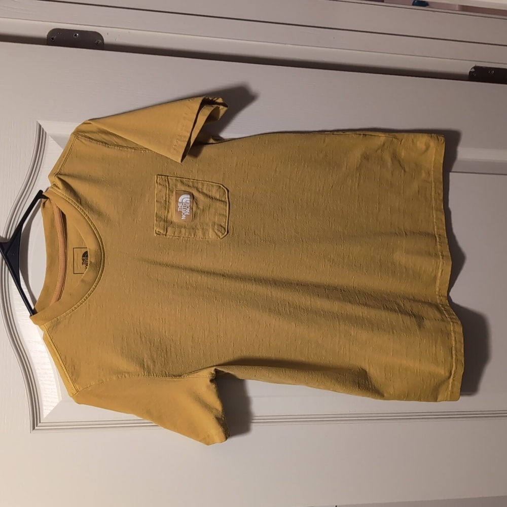 The North Face Women's Tshirt Mustard Yellow